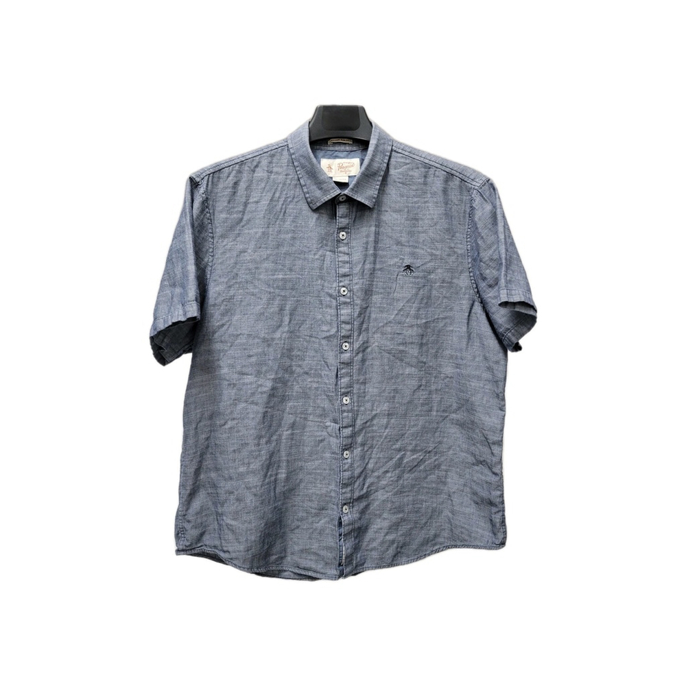 Penguin Heritage Slim-Fit Short Sleeves Shirt Size XL Men Excellent Condition